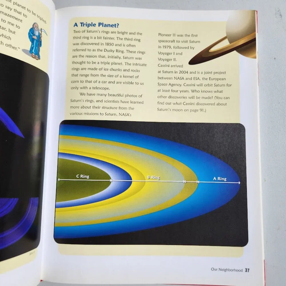 Leap into Space Kids Can Hardcover Science Book Solar System Planets Space Explo